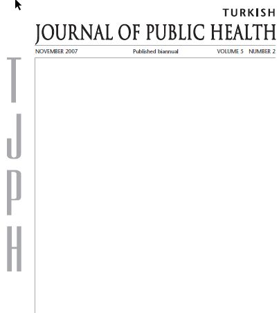 TURKISH JOURNAL OF PUBLIC HEALTH