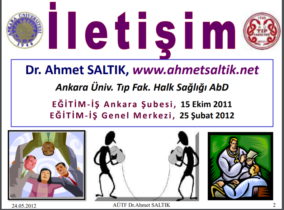  İletişim becerileri - Ahmet Saltık