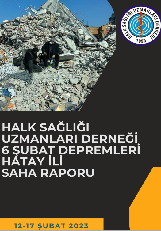 6 Şubat Depremleri Hatay İli Saha Raporu