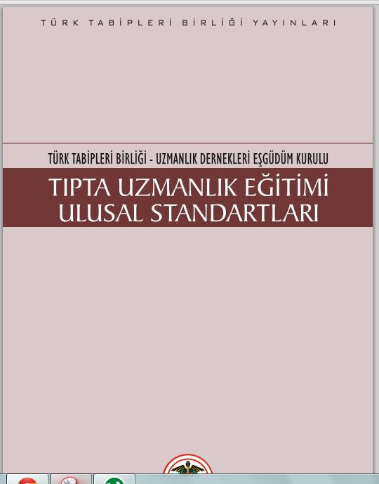 Tıpta Uzmanlık Eğitimi Ulusal Standartları