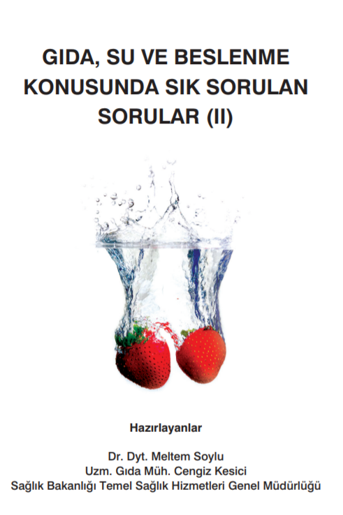 Gıda, Su ve Beslenme Konusunda Sık Sorulan Sorular 2