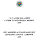 Sağlık İstatistikleri Yıllığı