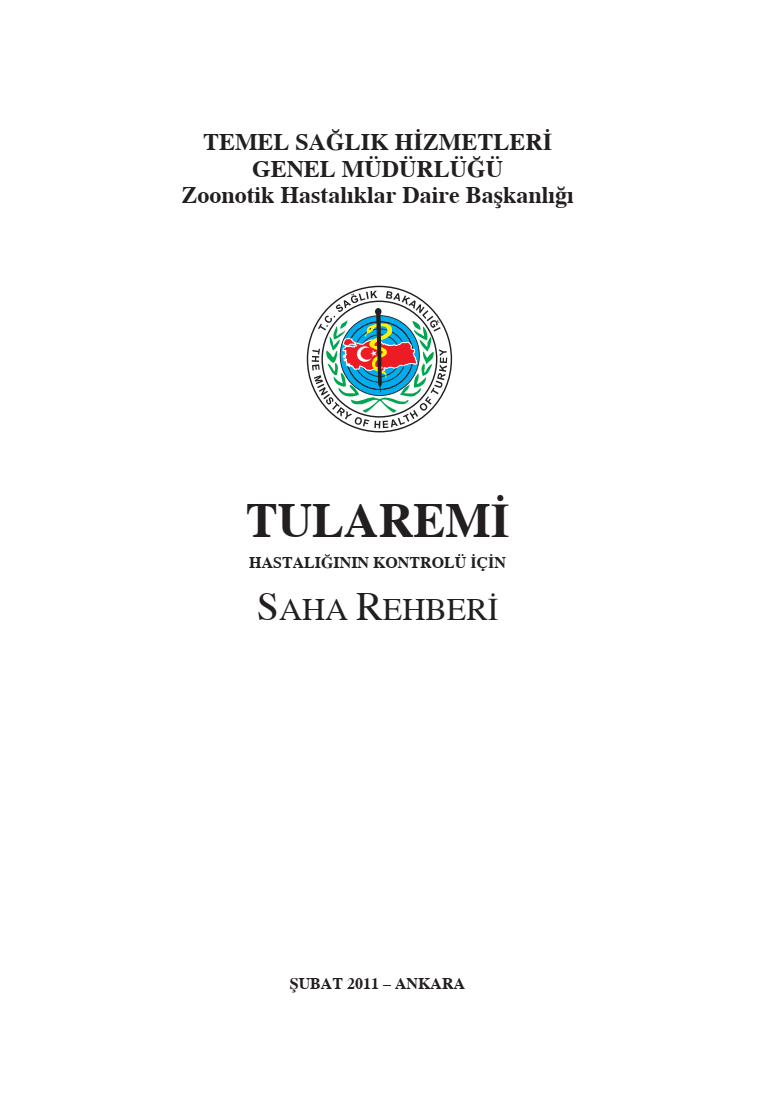 Tularemi Hastalığının Kontrolü İçin Saha Rehberi