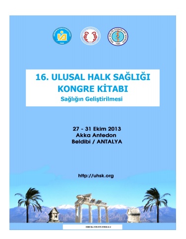 16. Ulusal Halk Sağlığı Kongresi 