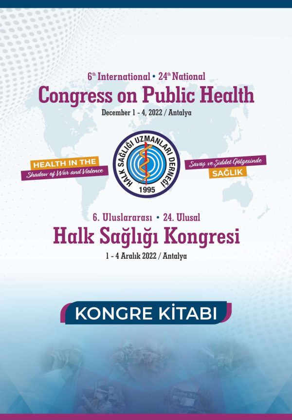 6. Uluslarası - 24. Ulusal Halk Sağlığı Kongresi 1-4 Aralık 2022