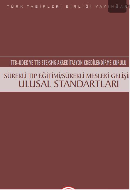 Sürekli Tıp Eğitimi/Sürekli Mesleki Gelişim Standartları