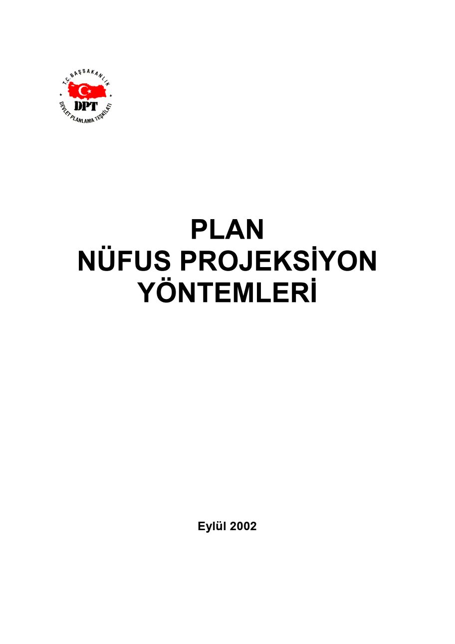 Plan Nüfus Projeksiyon Yöntemleri 