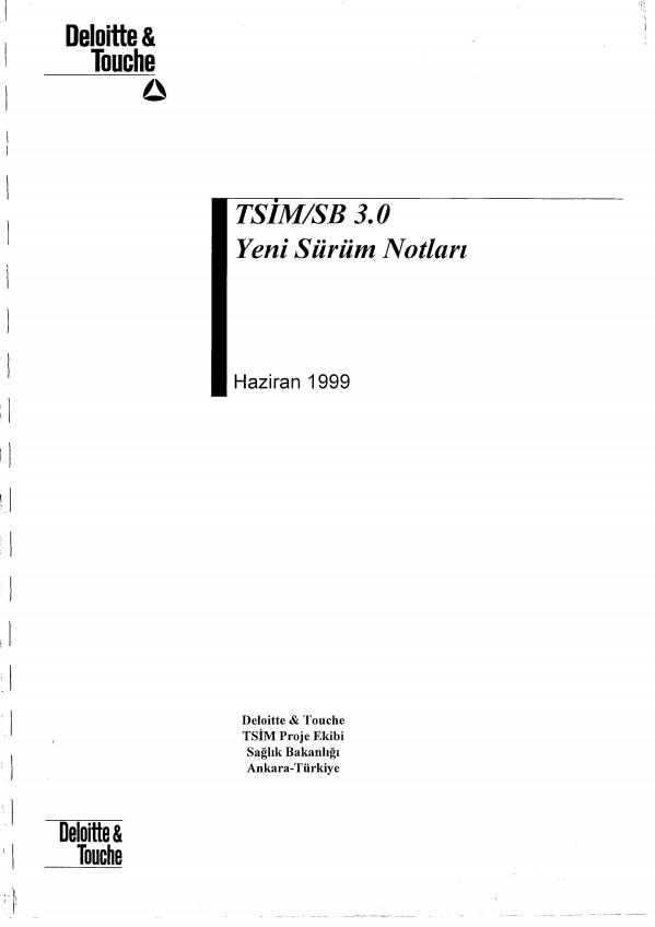 TSİM/SB 3.0 Yeni Sürüm Notları