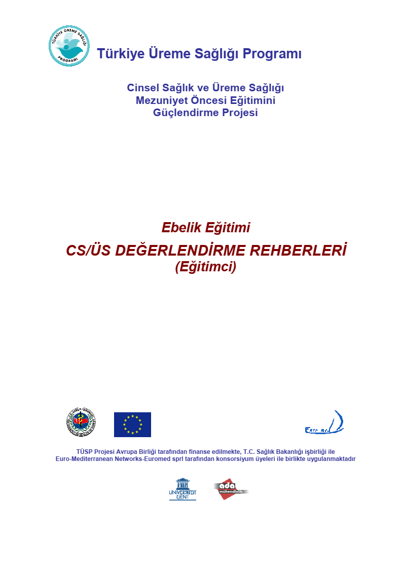 Ebelik Eğitimi CS/ÜS Değerlendirme Rehberi (Eğitimci) 